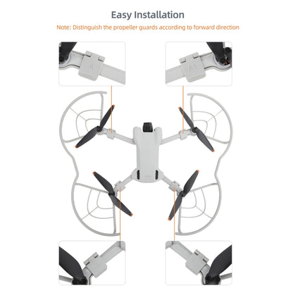 For DJI Mini 3 Sunnylife Drone Propeller Protective Guard Anti-collision Ring (Grey) - Other by Sunnylife | Online Shopping South Africa | PMC Jewellery | Buy Now Pay Later Mobicred