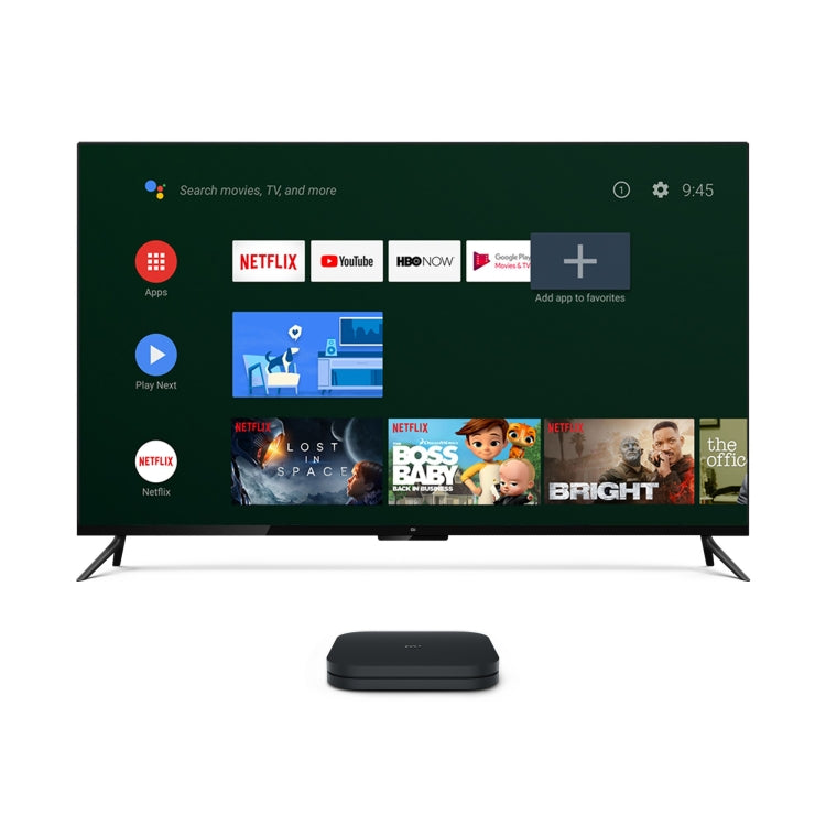 [HK Warehouse] Xiaomi TV Box S 2nd Gen 4K HDR Google TV with Google Assistant Remote Streaming Media Player, Cortex-A55 Quad-core 64bit, 2GB+8GB, Google TV, EU Version(Black) - Others by Xiaomi | Online Shopping South Africa | PMC Jewellery