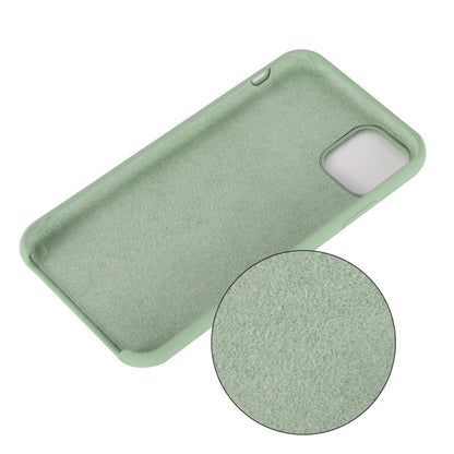 For iPhone 11 Solid Color Liquid Silicone Shockproof Case (Mint Green) - iPhone 11 Cases by PMC Jewellery | Online Shopping South Africa | PMC Jewellery