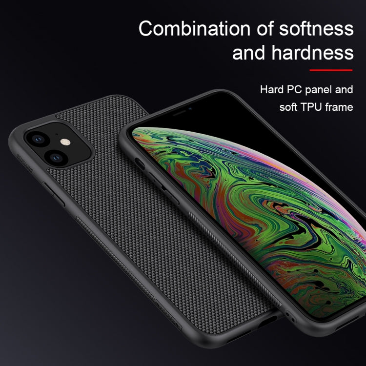 For iPhone 11 NILLKIN Nylon Fiber PC+TPU Protective Case(Black) - iPhone 11 Cases by NILLKIN | Online Shopping South Africa | PMC Jewellery