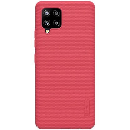 For Samsung Galaxy A42 5G NILLKIN Frosted Concave-convex Texture PC Protective Case(Red) - Galaxy Phone Cases by NILLKIN | Online Shopping South Africa | PMC Jewellery