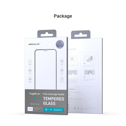 For iPhone 12 Pro Max NILLKIN FogMirror Full Coverage Mate Tempered Glass Film - iPhone 12 Pro Max Tempered Glass by NILLKIN | Online Shopping South Africa | PMC Jewellery