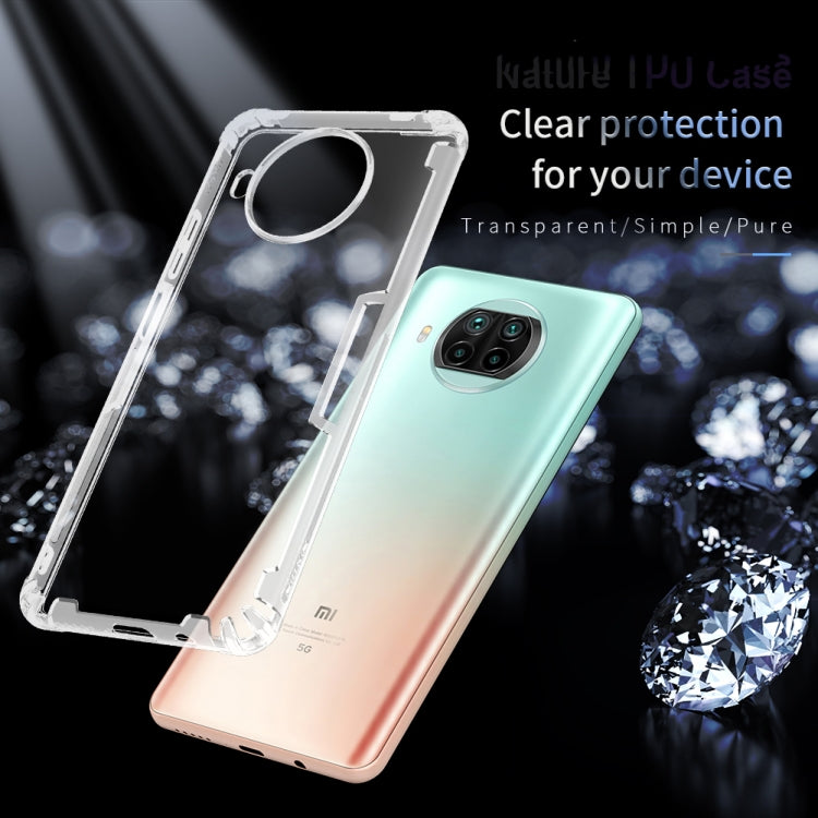 For Xiaomi Mi 10T Lite 5G / Redmi Note 9 Pro 5G NILLKIN Nature TPU Transparent Soft Protective Case(Grey) - Xiaomi Cases by NILLKIN | Online Shopping South Africa | PMC Jewellery