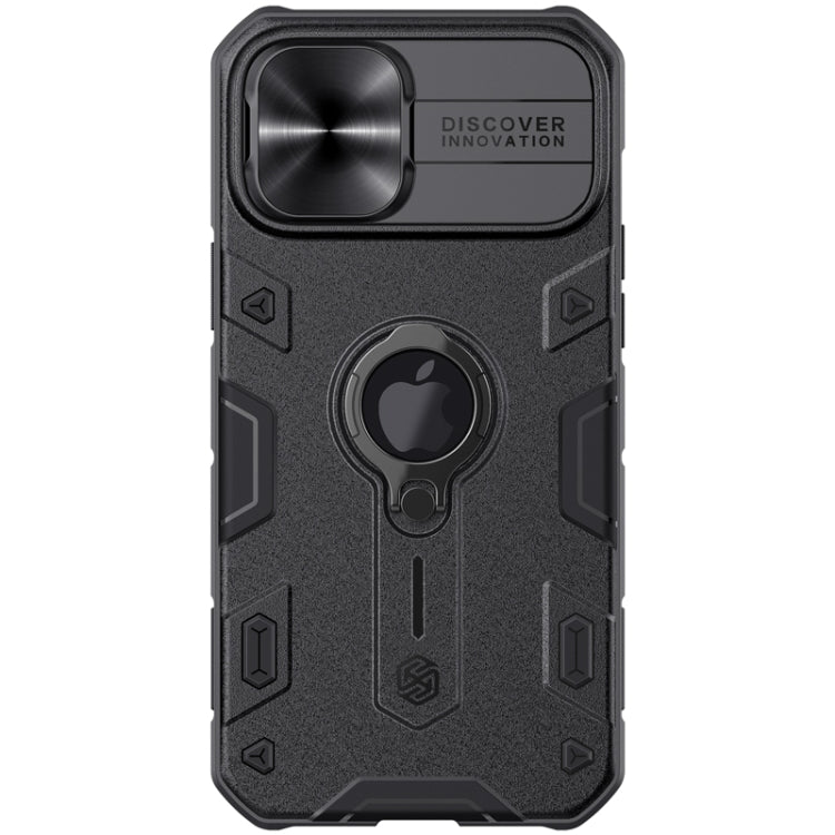 For iPhone 12 Pro Max NILLKIN Shockproof CamShield Armor Protective Case with Invisible Ring Holder(Black) - iPhone 12 / 12 Pro Cases by NILLKIN | Online Shopping South Africa | PMC Jewellery