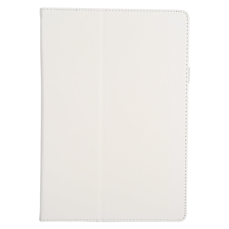 For Lenovo Tab 4 10 Plus (TB-X704) / Tab 4 10 (TB-X304) Litchi Texture Solid Color Horizontal Flip Leather Case with Holder & Pen Slot(White) - free shipping - PMC TechLife - Order now!