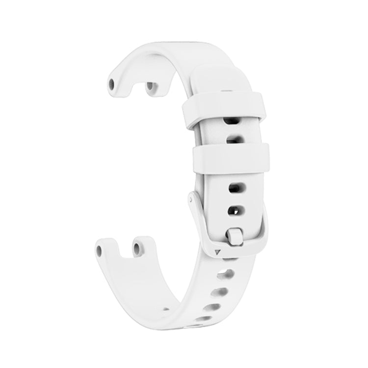 Compatible with Garmin Lily Silicone Watch Band(White) - Watch Bands by PMC Jewellery | Online Shopping South Africa | PMC Jewellery | Buy Now Pay Later Mobicred