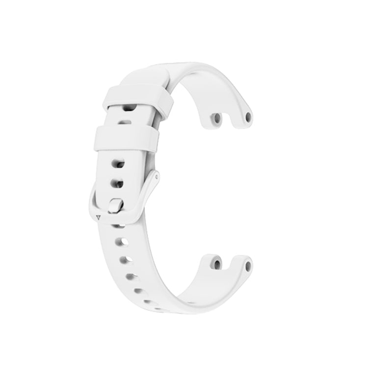 Compatible with Garmin Lily Silicone Watch Band(White) - Watch Bands by PMC Jewellery | Online Shopping South Africa | PMC Jewellery | Buy Now Pay Later Mobicred