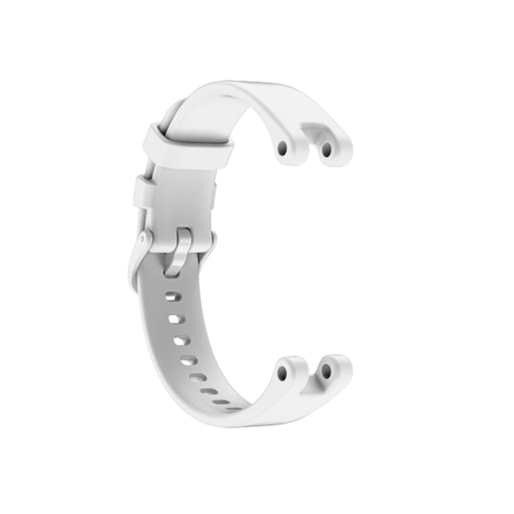 Compatible with Garmin Lily Silicone Watch Band(White) - Watch Bands by PMC Jewellery | Online Shopping South Africa | PMC Jewellery | Buy Now Pay Later Mobicred