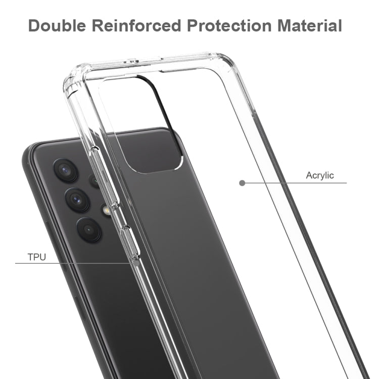 For Samsung Galaxy A32 4G Shockproof Scratchproof TPU + Acrylic Protective Case(Black) - free shipping - PMC TechLife - Order now!