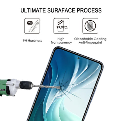 For Xiaomi Mi 11i 25 PCS Full Glue 9H HD 3D Curved Edge Tempered Glass Film(Black) -  by PMC Jewellery | Online Shopping South Africa | PMC Jewellery