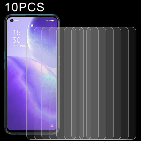 For OPPO Find X3 Lite 10 PCS 0.26mm 9H 2.5D Tempered Glass Film - OPPO Tempered Glass by PINWUYO | Online Shopping South Africa | PMC Jewellery | Buy Now Pay Later Mobicred