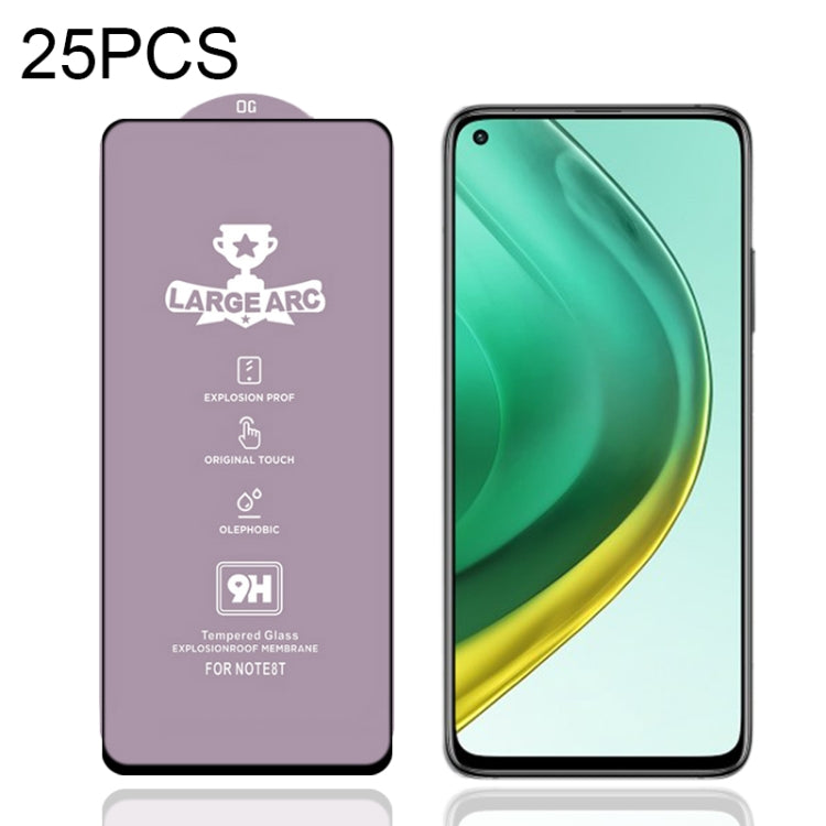 For Xiaomi Mi 10T Pro 5G 25 PCS 9H HD Large Arc High Alumina Full Screen Tempered Glass Film -  by PMC Jewellery | Online Shopping South Africa | PMC Jewellery