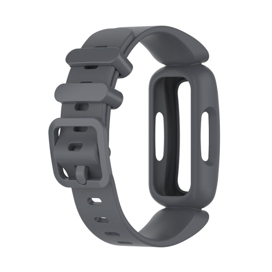 For Fitbit Inspire 2 Silicone Watch Band(Dark Grey) - Watch Bands by PMC Jewellery | Online Shopping South Africa | PMC Jewellery | Buy Now Pay Later Mobicred