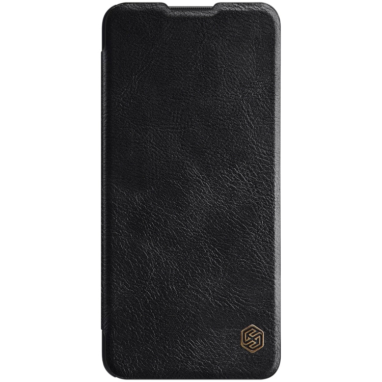 For OnePlus 9 (IN/CN Version) NILLKIN QIN Series Crazy Horse Texture Horizontal Flip Leather Case with Card Slot(Black) - OnePlus Cases by NILLKIN | Online Shopping South Africa | PMC Jewellery