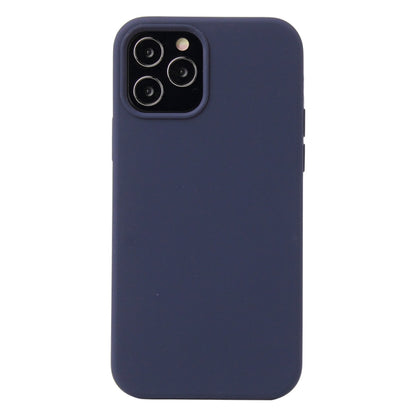 For iPhone 13 Solid Color Liquid Silicone Shockproof Protective Case(Midnight Blue) - iPhone 13 Cases by PMC Jewellery | Online Shopping South Africa | PMC Jewellery