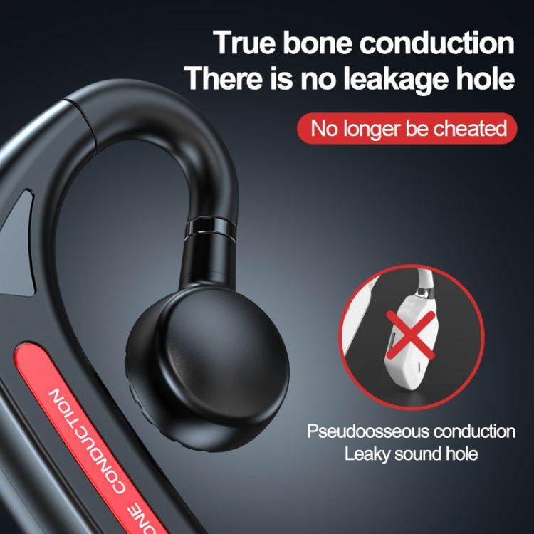 M-618 Bone Conduction Hanging Ear Stereo Bluetooth Headset(Red) - Bluetooth Earphone by PMC Jewellery | Online Shopping South Africa | PMC Jewellery