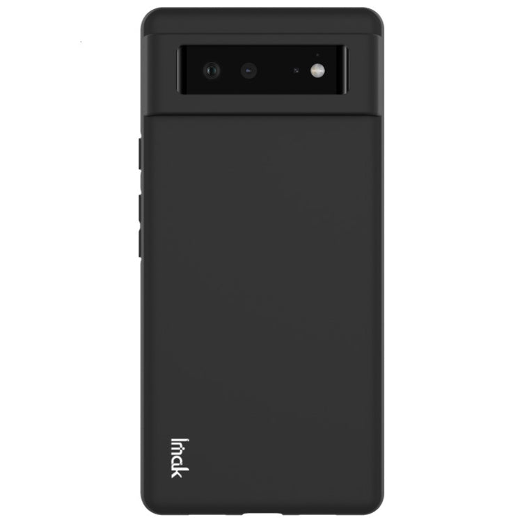 For Google Pixel 6 IMAK UC-3 Series Shockproof Frosted TPU Protective Case(Black) - Google Cases by imak | Online Shopping South Africa | PMC TechLife | Buy Now Pay Later Mobicred