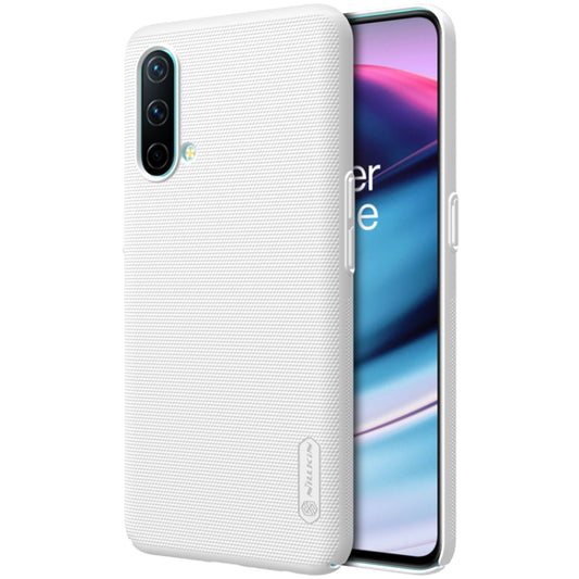 For OnePlus Nord CE 5G NILLKIN Frosted Concave-convex Texture PC Protective Case(White) - OnePlus Cases by NILLKIN | Online Shopping South Africa | PMC Jewellery