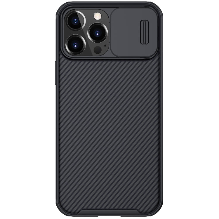 For iPhone 13 Pro Max NILLKIN Black Mirror Pro Series Camshield Full Coverage Dust-proof Scratch Resistant Phone Case (Black) - iPhone 13 Pro Max Cases by NILLKIN | Online Shopping South Africa | PMC Jewellery