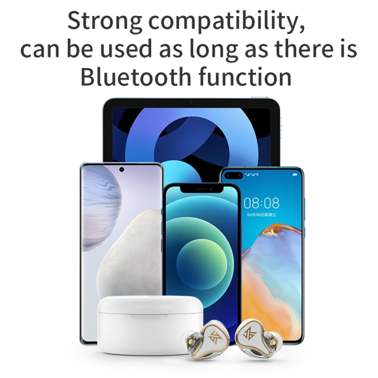 KZ SK10 1DD+1BA Hybrid Technology Bluetooth 5.2 True Wireless TWS Earphone(Black) - TWS Earphone by KZ | Online Shopping South Africa | PMC Jewellery