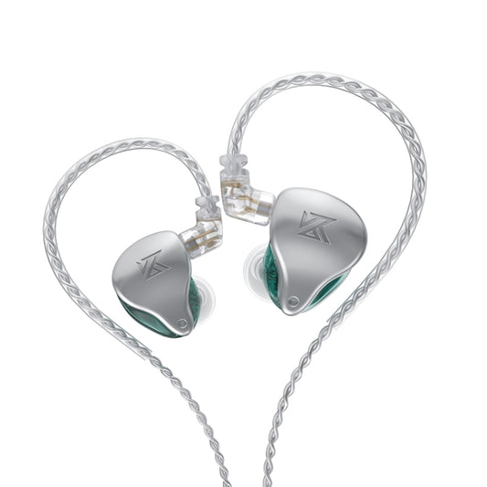 KZ AST 24-unit Balance Armature Monitor HiFi In-Ear Wired Earphone No Mic(Green) - In Ear Wired Earphone by KZ | Online Shopping South Africa | PMC Jewellery | Buy Now Pay Later Mobicred