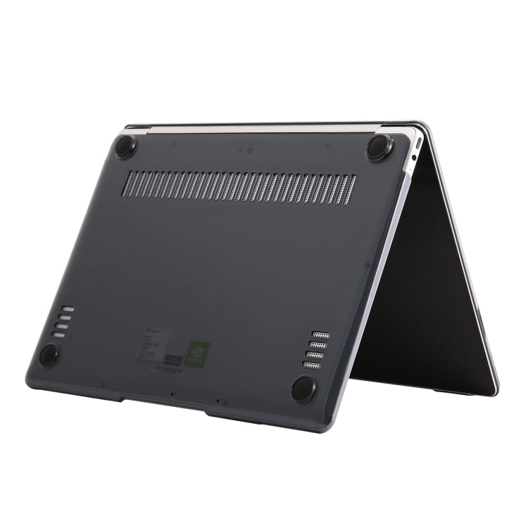 For Huawei MateBook 13s 2021 Shockproof Crystal Laptop Protective Case(Black) - 13.3 inch by PMC TechLife | Online Shopping South Africa | PMC TechLife | Buy Now Pay Later Mobicred