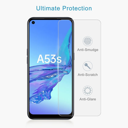 0.26mm 9H 2.5D Tempered Glass Film For OPPO A53s 5G - OPPO Tempered Glass by DIYLooks | Online Shopping South Africa | PMC Jewellery | Buy Now Pay Later Mobicred