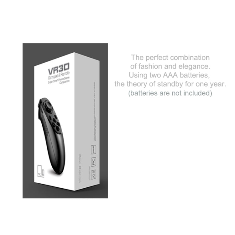 MOCUTE 052 VR Game Wireless Bluetooth Mobile Remote Control Gamepad for Android iOS PC(Black) - Controller Gamepad by PMC Jewellery | Online Shopping South Africa | PMC Jewellery