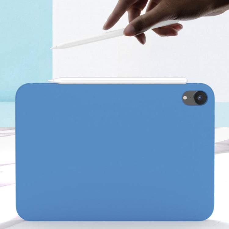 For iPad mini 2024 / mini 6 Mutural Silicone Microfiber Tablet Case(Lavender) - free shipping - PMC TechLife - Order now!