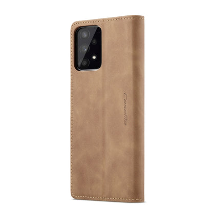 For Samsung Galaxy A33 5G CaseMe 013 Multifunctional Horizontal Flip Leather Phone Case(Brown) - Galaxy Phone Cases by CaseMe | Online Shopping South Africa | PMC Jewellery | Buy Now Pay Later Mobicred