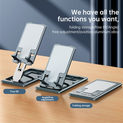 R-JUST HZ16 Slim Phone Desktop Holder(Dark Grey) - Desktop Holder by R-JUST | Online Shopping South Africa | PMC Jewellery