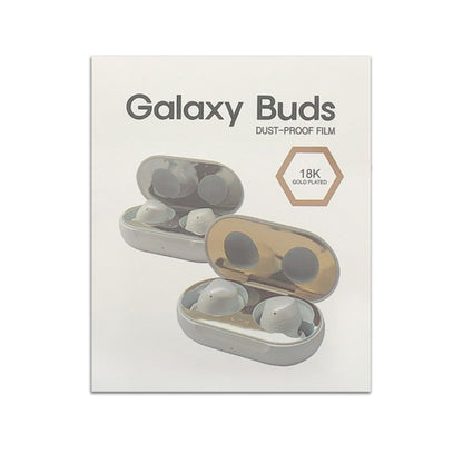 For Galaxy Buds Wireless Bluetooth Earphone Metal Protective Sticker(Black) - Protective Sticker by PMC Jewellery | Online Shopping South Africa | PMC Jewellery