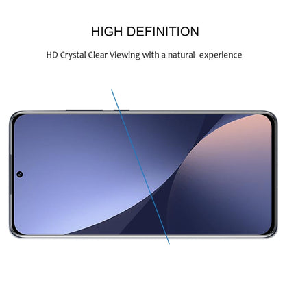 25 PCS 9H HD 3D Curved Edge Tempered Glass Film For Xiaomi 12X / 12 / 12S (Black) - 12 Tempered Glass by PMC Jewellery | Online Shopping South Africa | PMC Jewellery