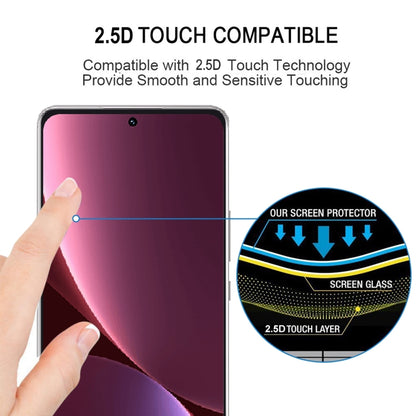 25 PCS 9H HD 3D Curved Edge Tempered Glass Film For Xiaomi 12 Pro/ 12S Pro / 12 Pro Dimensity(Black) - 12 Pro Tempered Glass by PMC Jewellery | Online Shopping South Africa | PMC Jewellery