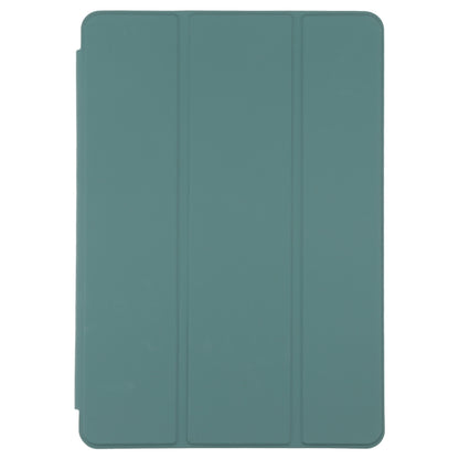 For Xiaomi Mi Pad 5 Pen Slot Transparent Back Cover Leather Tablet Case(Green) - More Tablet Cases by PMC Jewellery | Online Shopping South Africa | PMC Jewellery