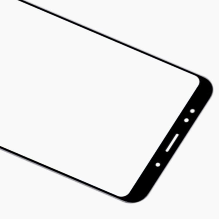 Front Screen Outer Glass Lens with OCA Optically Clear Adhesive for Xiaomi Redmi Note 5(Black) - LCD Related Parts by PMC Jewellery | Online Shopping South Africa | PMC Jewellery