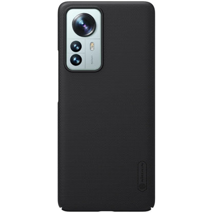 For Xiaomi 12 Pro NILLKIN Frosted PC Phone Case(Black) - 12 Pro Cases by NILLKIN | Online Shopping South Africa | PMC Jewellery