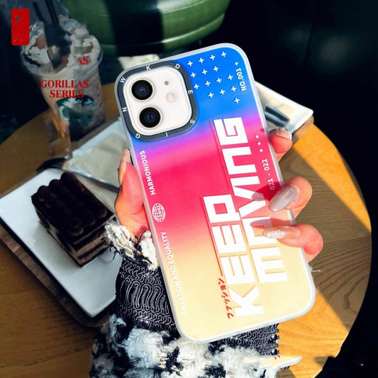 For iPhone 12 WK WPC-015 Gorillas Series Cool PC + TPU Phone Case(WGC-003) - iPhone 12 / 12 Pro Cases by WK | Online Shopping South Africa | PMC Jewellery | Buy Now Pay Later Mobicred