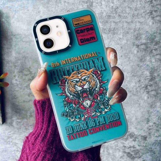 For iPhone 12 WK WPC-015 Gorillas Series Cool PC + TPU Phone Case(WGC-020) - iPhone 12 / 12 Pro Cases by WK | Online Shopping South Africa | PMC Jewellery | Buy Now Pay Later Mobicred