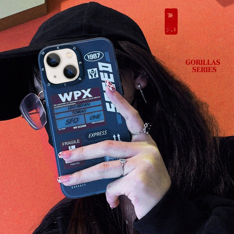 For iPhone 13 WK WPC-015 Gorillas Series Cool PC + TPU Phone Case(WGC-011) - iPhone 13 Cases by WK | Online Shopping South Africa | PMC Jewellery | Buy Now Pay Later Mobicred