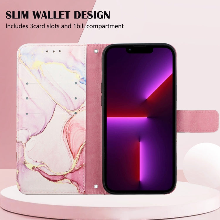 For Samsung Galaxy A53 5G PT003 Marble Pattern Flip Leather Phone Case(LS005) - free shipping - PMC TechLife - Order now!