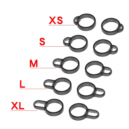 5 Pairs Non-Slip Silicone Earphone Ferrule Set for Sony LinkBuds Ear Cap(Black) - Anti-dust & Ear Caps by PMC Jewellery | Online Shopping South Africa | PMC Jewellery