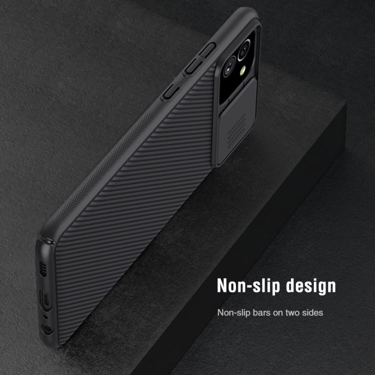 For Samsung Galaxy A03 NILLKIN Black Mirror Series Camshield PC Phone Case(Black) - Galaxy Phone Cases by NILLKIN | Online Shopping South Africa | PMC Jewellery