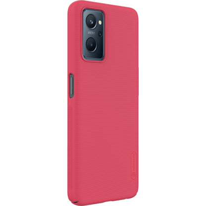 For OPPO Realme 9i NILLKIN Frosted PC Phone Case(Red) - Realme Cases by NILLKIN | Online Shopping South Africa | PMC Jewellery