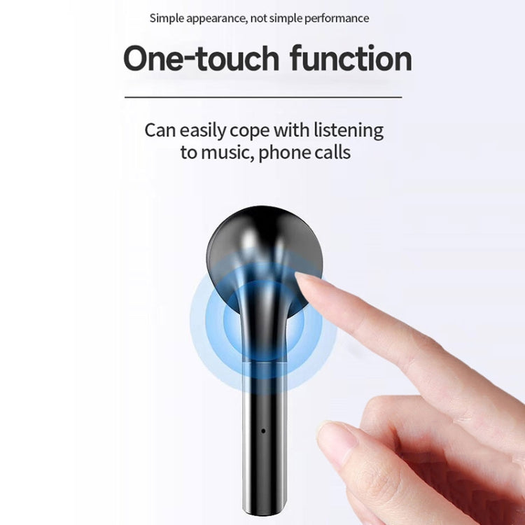 Fineblue F5 PRO CVC8.0 Noise Reduction Lavalier Unilateral Bluetooth Earphone(Black) - Bluetooth Earphone by Fineblue | Online Shopping South Africa | PMC Jewellery