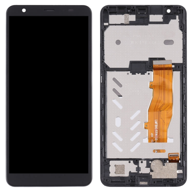 OEM LCD Screen For ZTE Blade A5 2019 Digitizer Full Assembly with Frame（Black) - For ZTE by PMC Jewellery | Online Shopping South Africa | PMC Jewellery