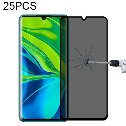 25 PCS Full Cover Anti-peeping Tempered Glass Film For Xiaomi Redmi Note 10 Pro -  by PMC Jewellery | Online Shopping South Africa | PMC Jewellery