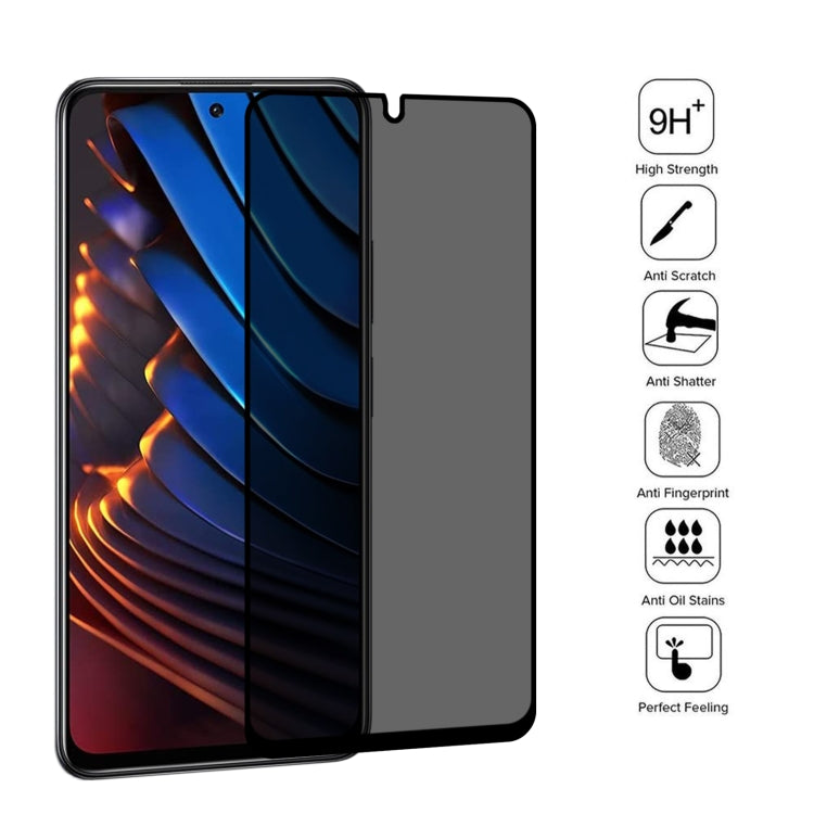 25 PCS Full Cover Anti-peeping Tempered Glass Film For Xiaomi Poco X3 GT -  by PMC Jewellery | Online Shopping South Africa | PMC Jewellery