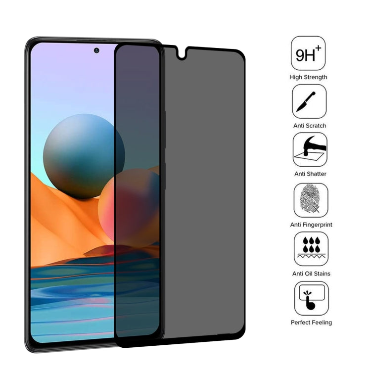 25 PCS Full Cover Anti-peeping Tempered Glass Film For Xiaomi Redmi Note 10 Pro Max -  by PMC Jewellery | Online Shopping South Africa | PMC Jewellery