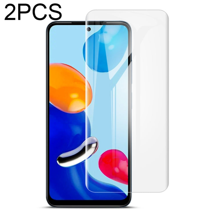For Xiaomi Redmi Note 11 4G 2 PCS IMAK Curved Full Screen Hydrogel Film Front Protector -  by imak | Online Shopping South Africa | PMC TechLife | Buy Now Pay Later Mobicred